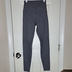 Lululemon Gray High-Waisted Leggings